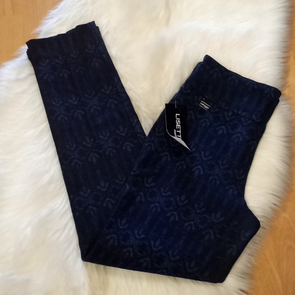 Lisette Pull on Printed Denim Pant
